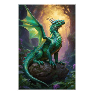 Foto *~* AP88 Magical Fantasy Dragon Wall Art 11