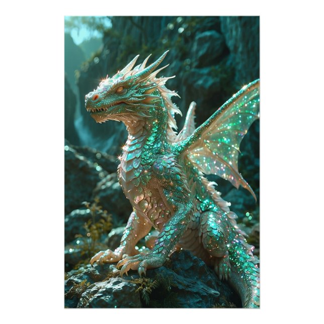 Foto *~* AP88 Mystical Fantasy Dragon Wall Trabalho de  (Frente)