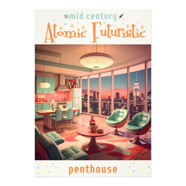 Foto Apartamento Penthouse Futurista Atômico (Frente)