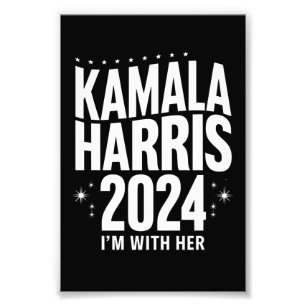 Foto Apoio Kamala 2024 Estou Com Ela Kamala Harris 