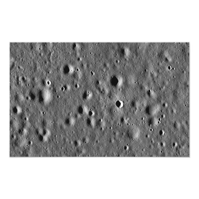 Foto Apollo 11, local de aterrissagem (Frente)