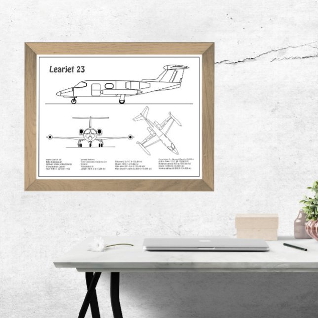 Foto Aprenda 23 - Planos de desenho de projeto de avião (Criador carregado)