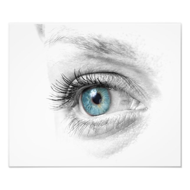 Foto Aproximação dos olhos humanos (Frente)