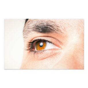 Foto Aproximação dos olhos humanos