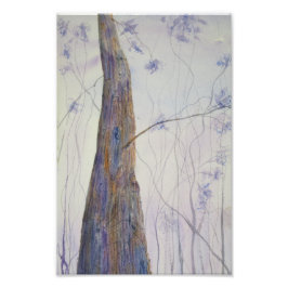 Foto Aquarela de Madeira Solitária