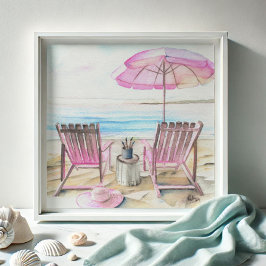 Foto Aquarela pela linha costeira 2