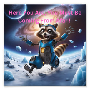 Foto Aqui está, você deve estar vindo de longe