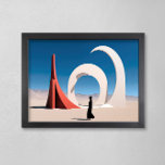 Foto Arcana do Deserto: Ecos do Infinito<br><div class="desc">Apresentando a 'Arcana do Deserto: Ecos do Infinito', um acréscimo notável à série de arte visionária que molda a beleza estrelada do deserto com formas abstrato. Nessa cena, o observador encontra uma figura nua na escuridão, caminhando em direção a uma dupla de estruturas majestosas que desafiam as leis tanto da...</div>