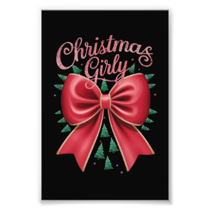 Foto Arco de árvore de Natal estético feminino Festa de