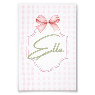 Foto Arco de Ensino da Ella Baby Girl Personalizado