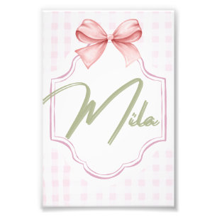 Foto Arco de Ensino Personalizado Lainey Baby Girl