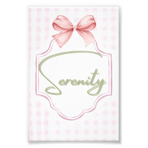 Foto Arco de infantaria Serenity Baby Girl Personalizad