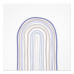 Foto Arcos de meio século - Azul e bege