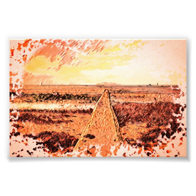 Foto Ardrossan Beach Sunset, Scotland (Frente)