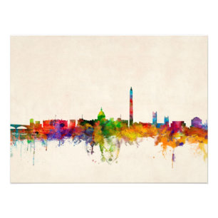 Foto Arquitectura da cidade da skyline do Washington DC