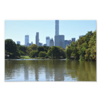Arquitetura Nova Iorque NYC no Lago Central Park