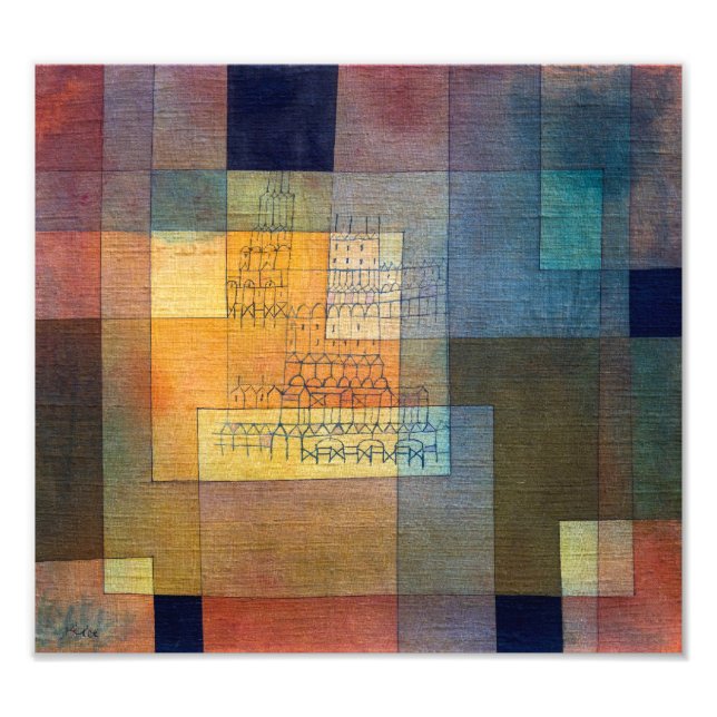 Foto Arquitetura Polifônica | Paul Klee | (Frente)