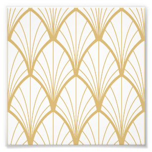 Foto art deco, bonito, teste padrão do fã, ouro,