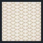 Foto art deco,padrão de fãs japoneses, ouro, branco, vi<br><div class="desc">art deco, padrão de fãs japonês,  ouro, branco, vintage, chic, elegante, bonito, padrão de conchas,  moderno, tendência</div>