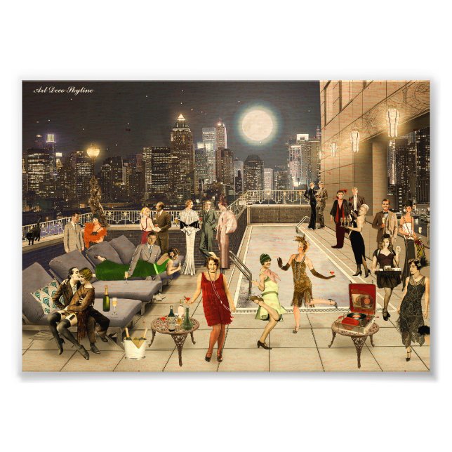 Foto Art Déco Skyline (Frente)