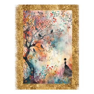 Foto *~ Arte Caprichosa em Aquarela da Natureza AP95 Br
