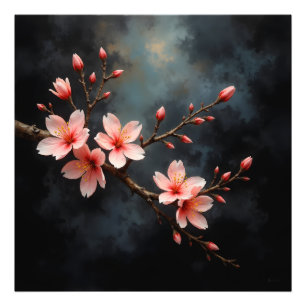 Foto Arte da Flor de Pêssego Vietnamita