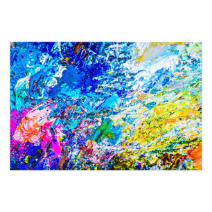 Foto Arte da paleta de cores