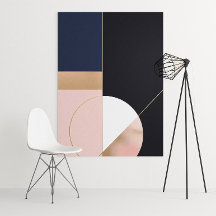 Arte de abstrato minimalista moderna