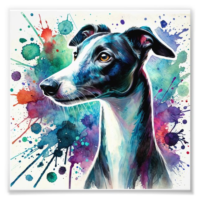 Foto Arte de Aquarela Elegante (Frente)