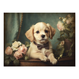 Foto Arte De Cachorro Cachorro Cachorro Vintage Cute, E
