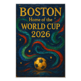 Foto Arte de Futebol de Boston 2026 Design de Futebol