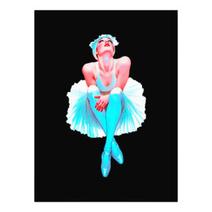 Foto Arte de Parede Bailarina Elegante – Dança de Balle