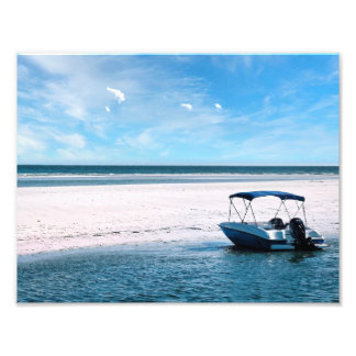 Foto Arte de Parede de Barco Costeiro Minimalista Ocean