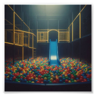 Foto Arte de Parede Playground Nostálgico Dreamcore