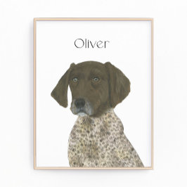 Foto Arte de Ponteiro Curto do Fígado e Branco Alemão