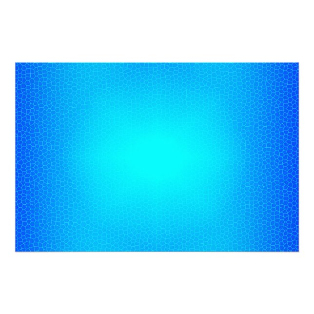 Foto Arte de Vidro Manchado Moderno Luxuoso Azul Céu So (Frente)