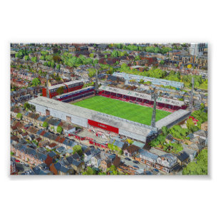 Foto Arte do Estádio de Futebol - Brentford, Londres