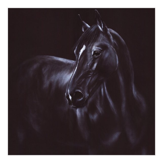 Foto Arte equina pintada à mão (Frente)