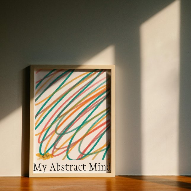 Foto Arte Escrivível Moderna de Minha Mente Abstrato (Criador carregado)