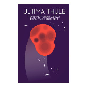 Foto Arte espacial do Cinturão de Keiper Ultima Thule