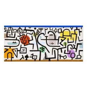 Foto Arte expressionista abstrata do porto rico de Paul
