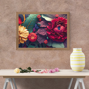 Foto Arte Floral Colorida