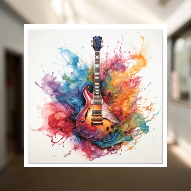 Foto Arte Fotográfica de Guitarras Salpicantes Psicodél (Criador carregado)