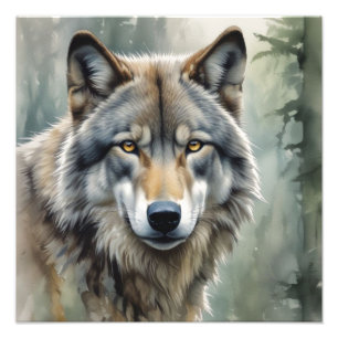 Foto Arte Inspiradora Motivacional Lone Wolf