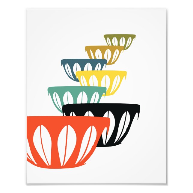 Foto Arte meio século, Impressão do século Médio modern (Frente)