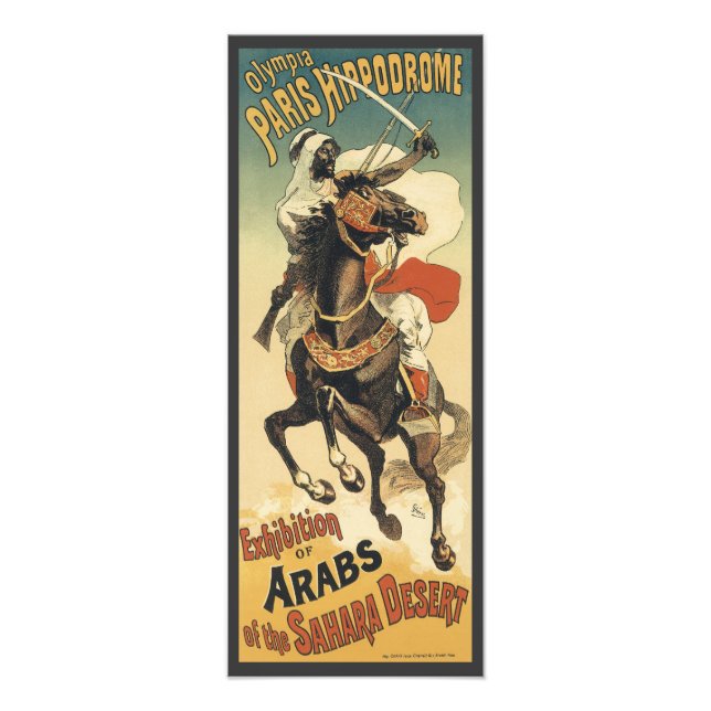 Foto Arte Nova Antiga, Árabes do Deserto do Saara (Frente)