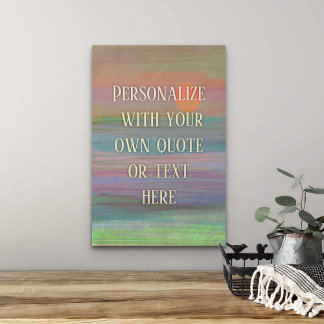 Foto Arte personalizada de parede inspiradora de texto
