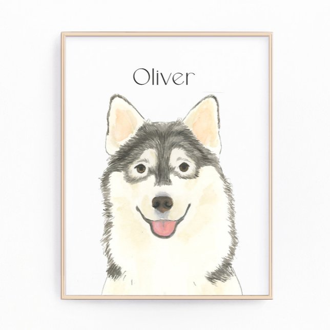 Foto Arte Pomsky Personalizada (Criador carregado)