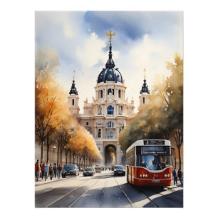 Foto Arte por aquarela de Madrid