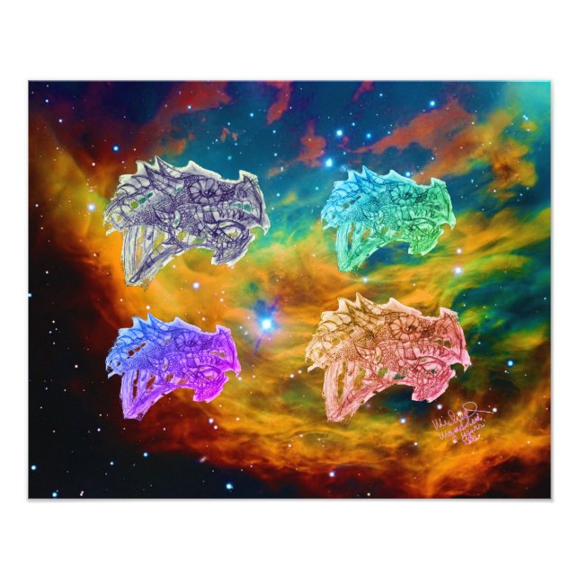 Foto Arte por Micheal Dragon Wall Art Photo (Frente)